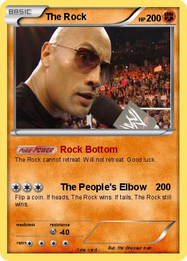Pokemon The Rock