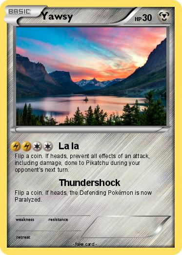Pokemon Yawsy