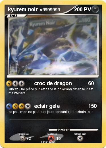 Pokemon kyurem noir