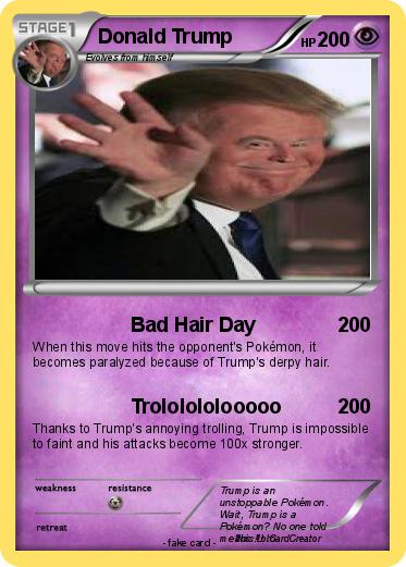 Pokemon Donald Trump