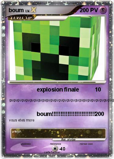 Pokemon boum