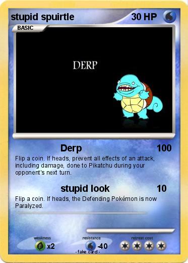 Pokemon stupid spuirtle