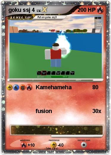 Pokemon goku ssj 4