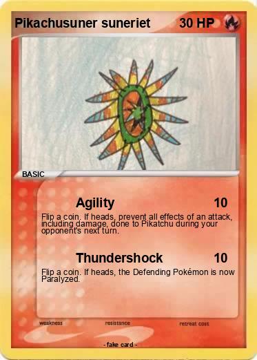 Pokemon Pikachusuner suneriet