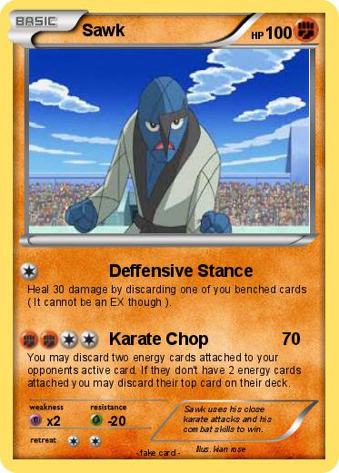 Pokemon Sawk