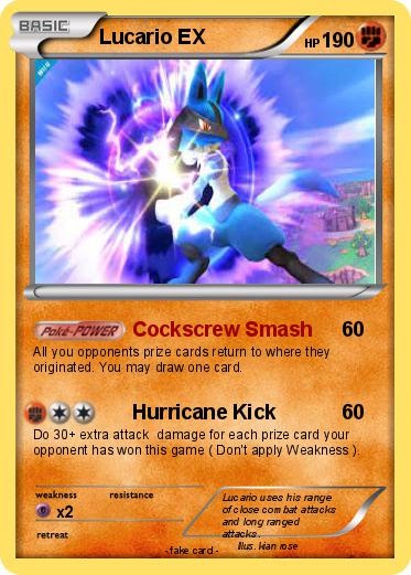 Pokemon Lucario EX
