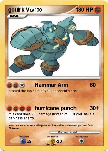 Pokemon goulrk V