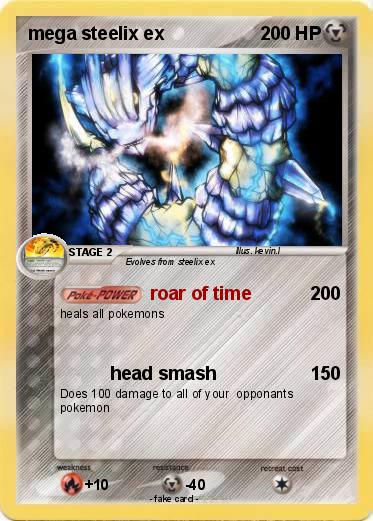 Pokemon mega steelix ex