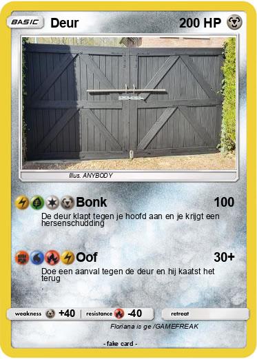 Pokemon Deur