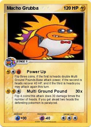 Pokemon Macho Grubba