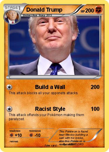 Pokemon Donald Trump