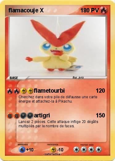 Pokemon flamacouje X