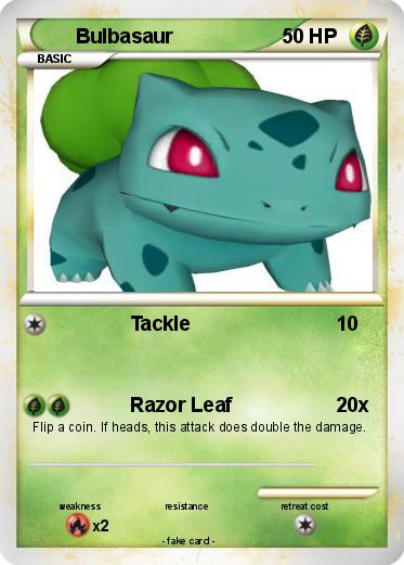 Pokemon Bulbasaur