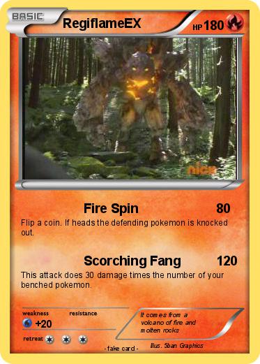 Pokemon RegiflameEX