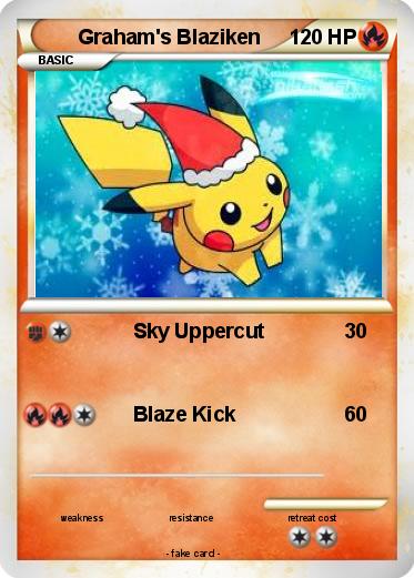 Pokemon Graham's Blaziken