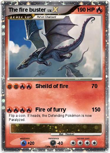 Pokemon The fire buster