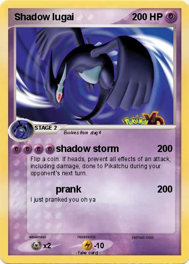 Pokemon Shadow lugai