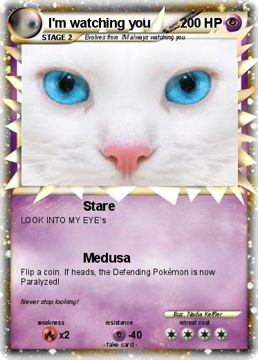 Pokemon I'm watching you