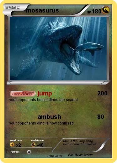 Pokemon mosasurus