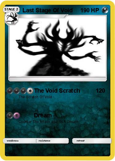 Pokemon Last Stage Of Void