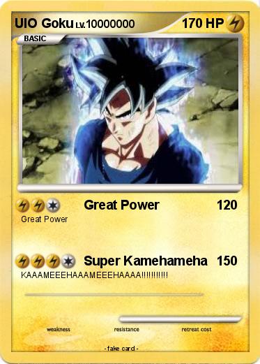 Pokemon UIO Goku