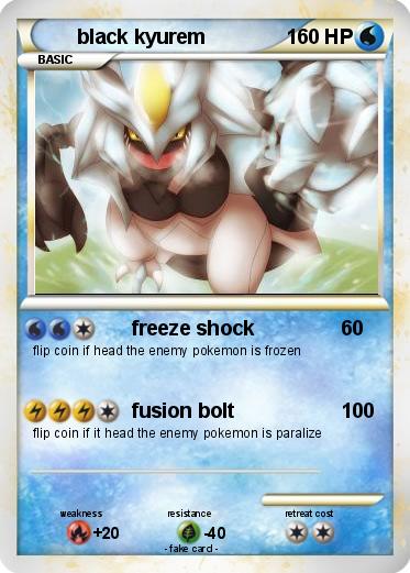 Pokemon black kyurem