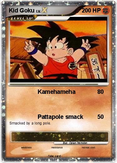 Pokemon Kid Goku