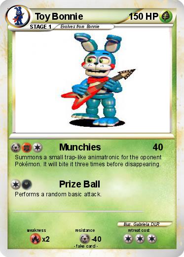 Pokemon Toy Bonnie