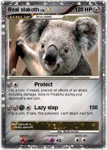 Pokemon Real slakoth