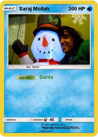 Pokemon Saraj Mollah