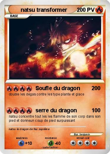 Pokemon natsu transformer