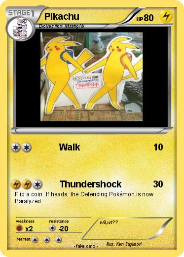 Pokemon Pikachu