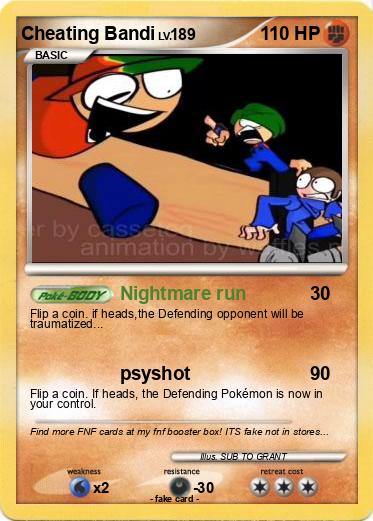 Pokemon Cheating Bandi