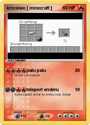 Pokemon krzesiwo [ minecraft ]