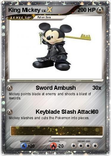 Pokemon King Mickey