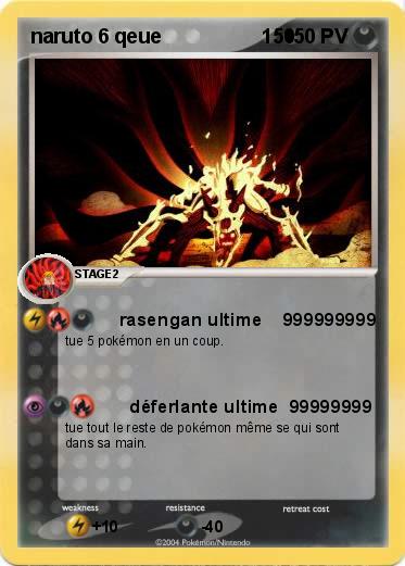 Pokemon naruto 6 qeue                  150 