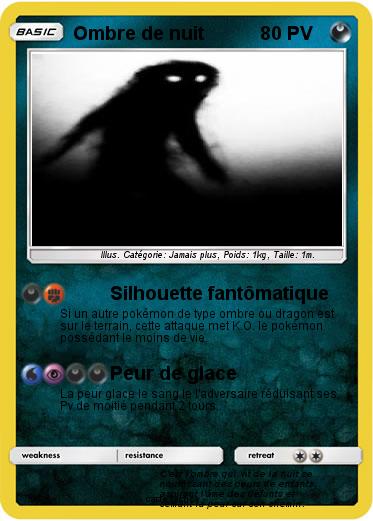 Pokemon Ombre de nuit