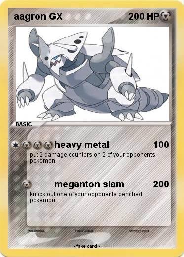 Pokemon aagron GX