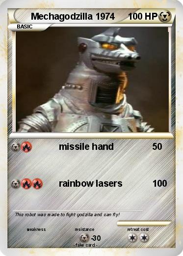 Pokemon Mechagodzilla 1974