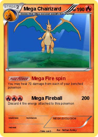 Pokemon Mega Chairizard