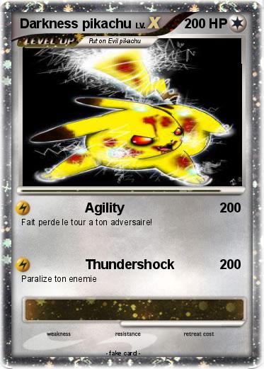 Pokemon Darkness pikachu