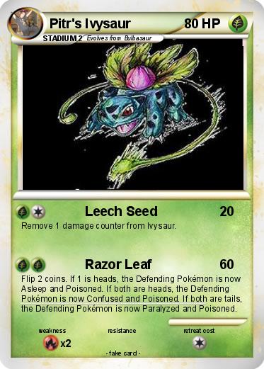 Pokemon Pitr's Ivysaur