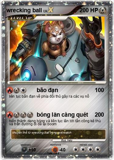 Pokemon wrecking ball