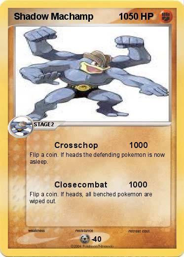 Pokemon Shadow Machamp          10