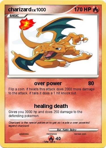 Pokemon charizard