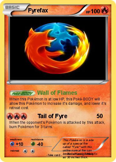 Pokemon Fyrefax