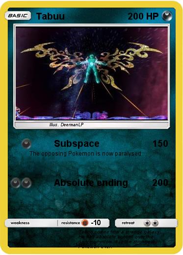 Pokemon Tabuu