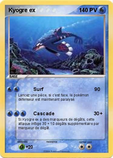 Pokemon Kyogre ex