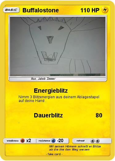 Pokemon Buffalostone