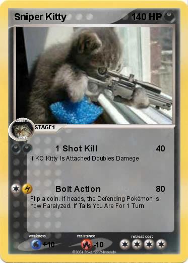 Pokemon Sniper Kitty